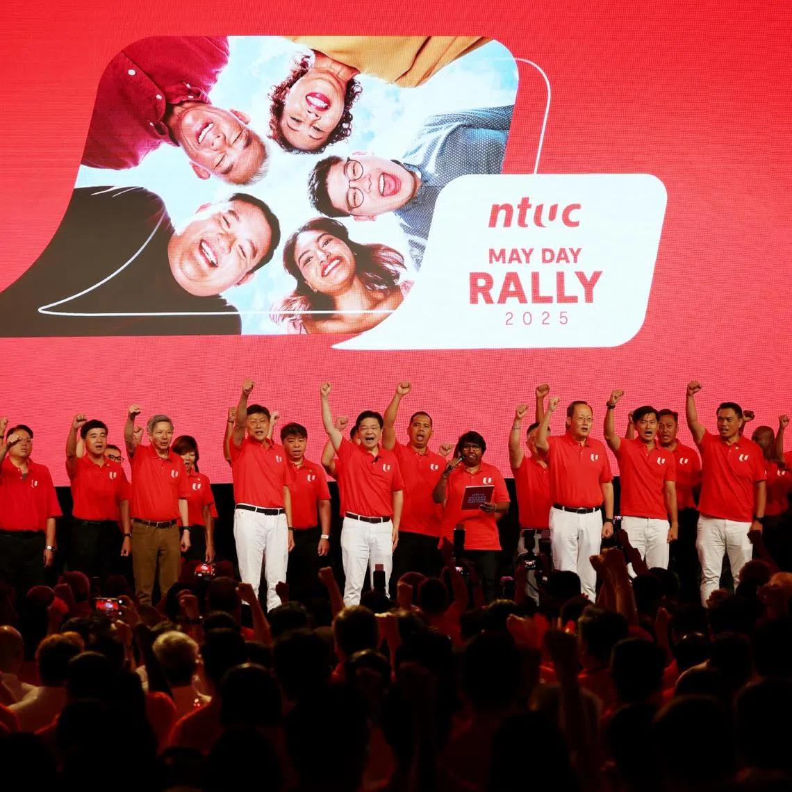 PM Lawrence Wong said the worker is always at the heart of what they do, and there is always a shared commitment to uplift every Singaporean.