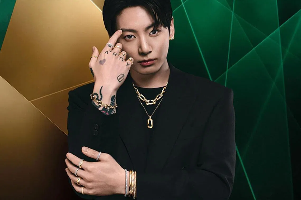 csbts30 - Jungkook was named ambassador of British jeweller Graff in early July.
Credit: Writer to Update