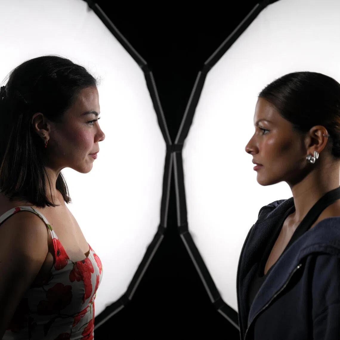 Singaporean performers Tabitha Nauser (right) and Frances Lee will share the role of Mary Magdalene in the acclaimed musical Jesus Christ Superstar that will run at MBS Sands Theatre.