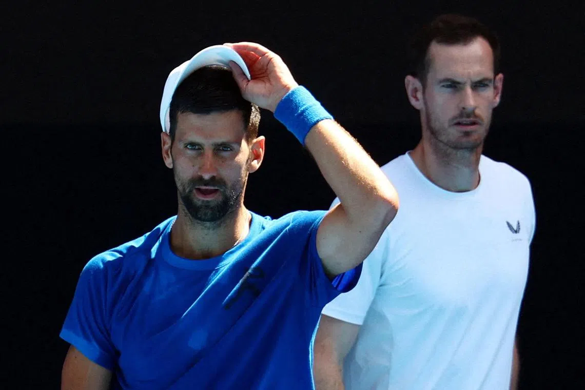 Andy Murray is now coaching Novak Djokovic in what would be a fascinating dynamic to watch at the Australian Open.