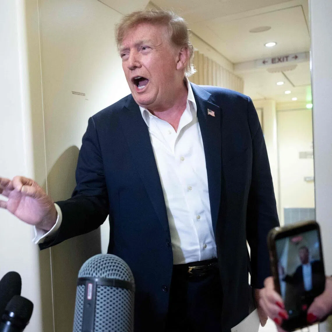 Some 35 per cent of Americans give Trump a thumbs up for his performance in the White House, up from 33 per cent in an Aug 28 to Aug 31 Reuters/Ipsos poll.