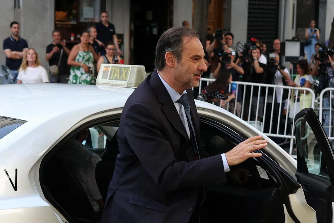 Former Spanish transport minister Jose Luis Abalos was convicted of offences including criminal organisation, bribery, embezzlement and influence peddling.