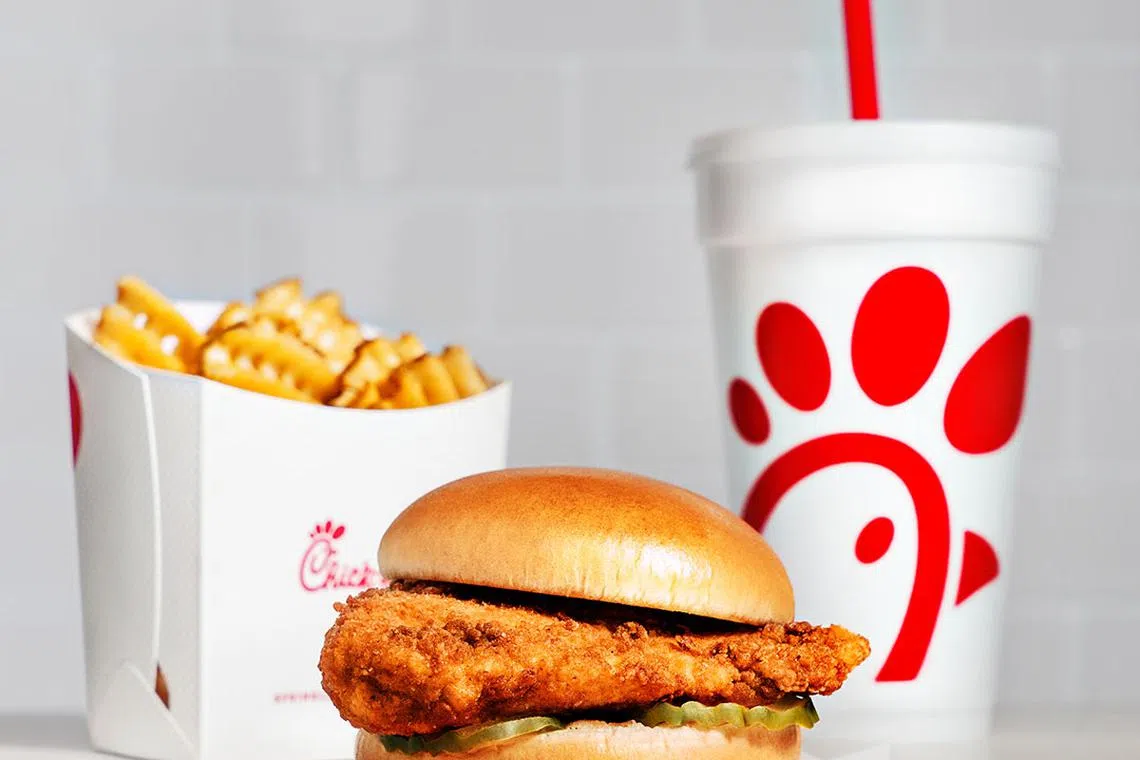 Original Chick-fil-A Chicken Sandwich and Waffle Potato Fries will be available at the pop-up store.