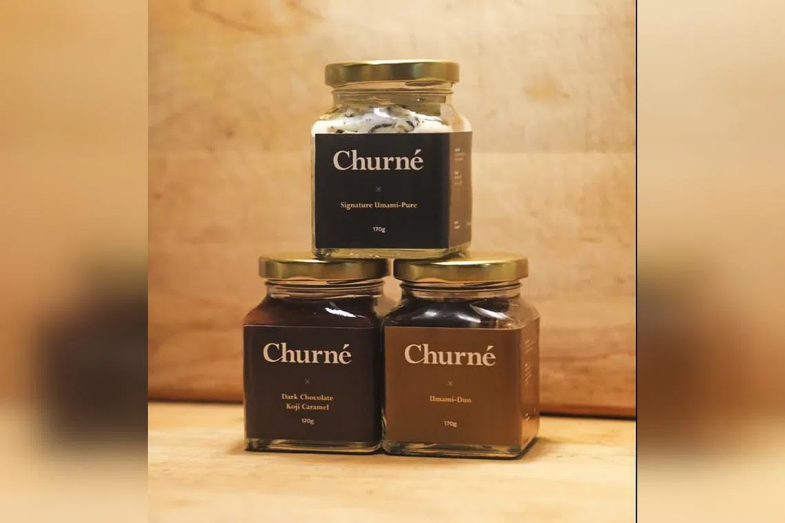 Churne's compound butters boast different layers of flavour.