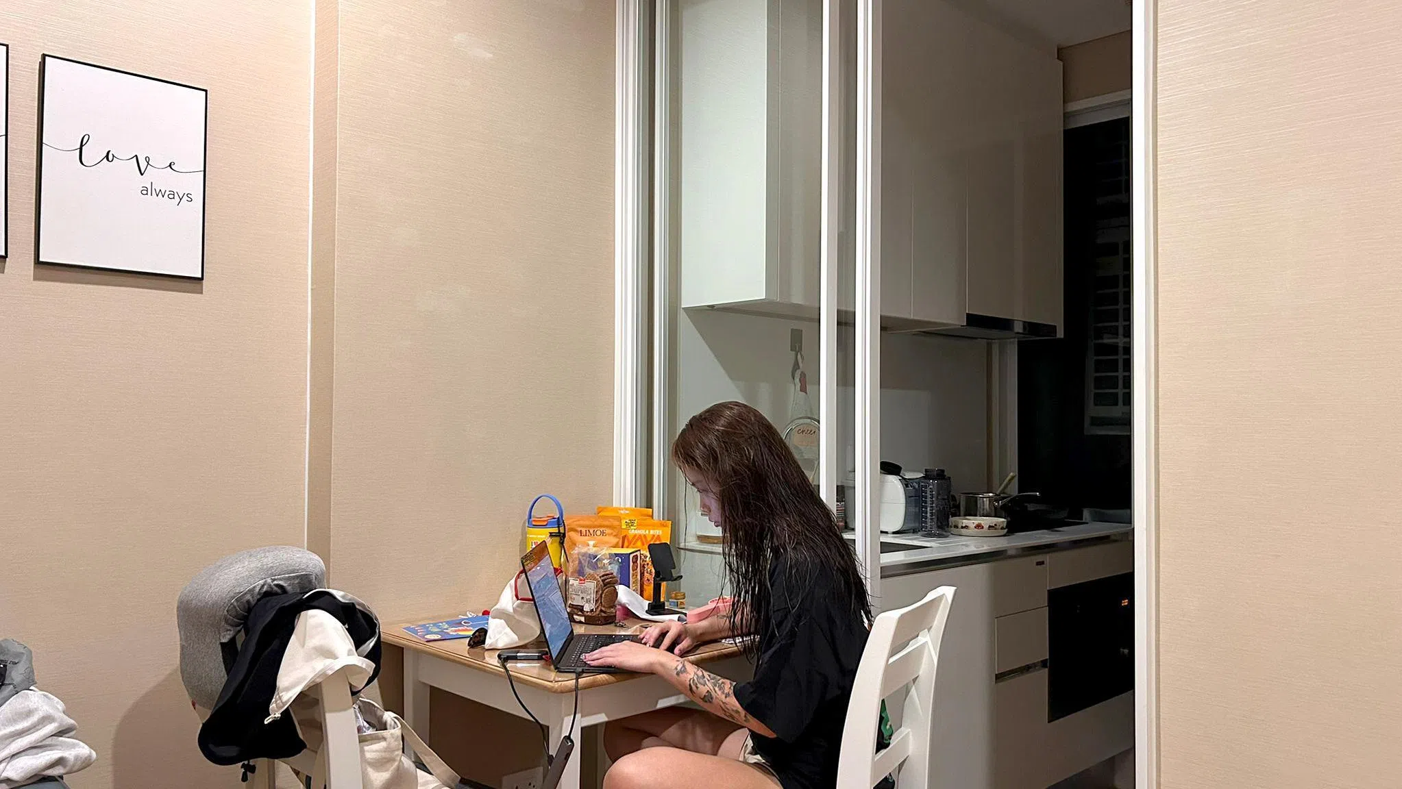 Chin’s one-bedroom apartment in Ladprao costs $600 a month.