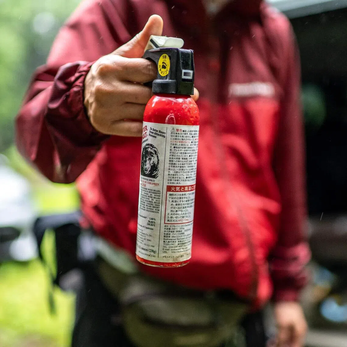 Public interest in bear sprays (pictured) is growing as Japan faces an increase in bear sightings and attacks.