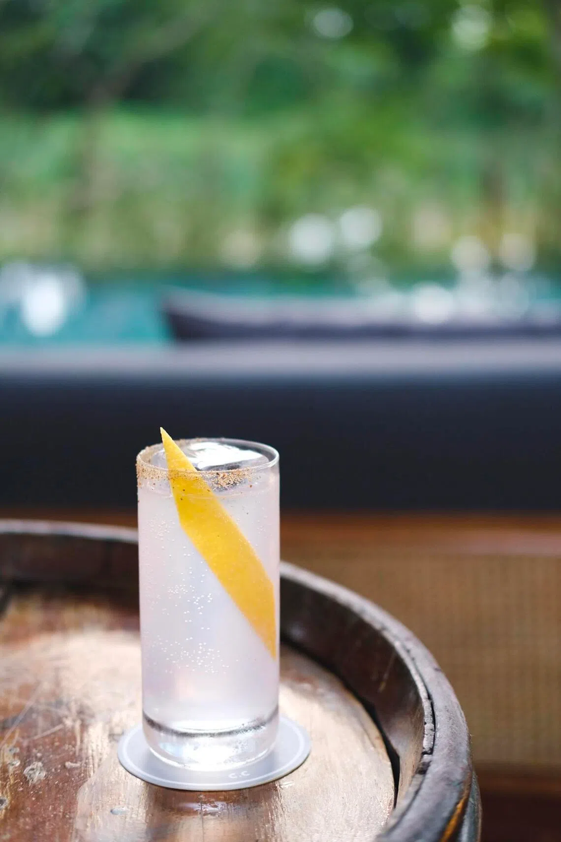 One ingredient in the cocktail La Paloma de Oaxaca is worm salt – an Oaxacan seasoning made by grinding roasted agave moth larvae, dried chilli peppers and sea salt.