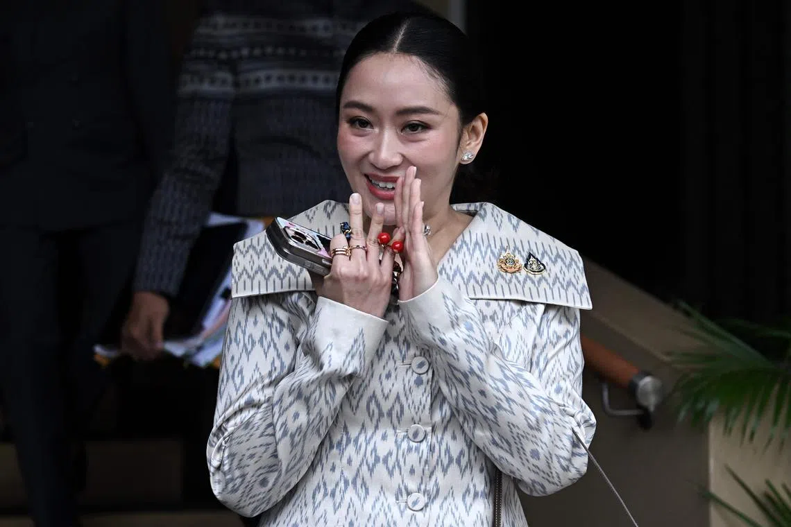 Ms Paetongtarn submitted her defence statement on Aug 4, meeting the deadline set by the Constitutional Court.