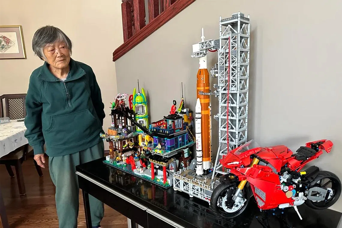 How an 85-year-old grandma from China built a hobby, brick by Lego brick, in Canada