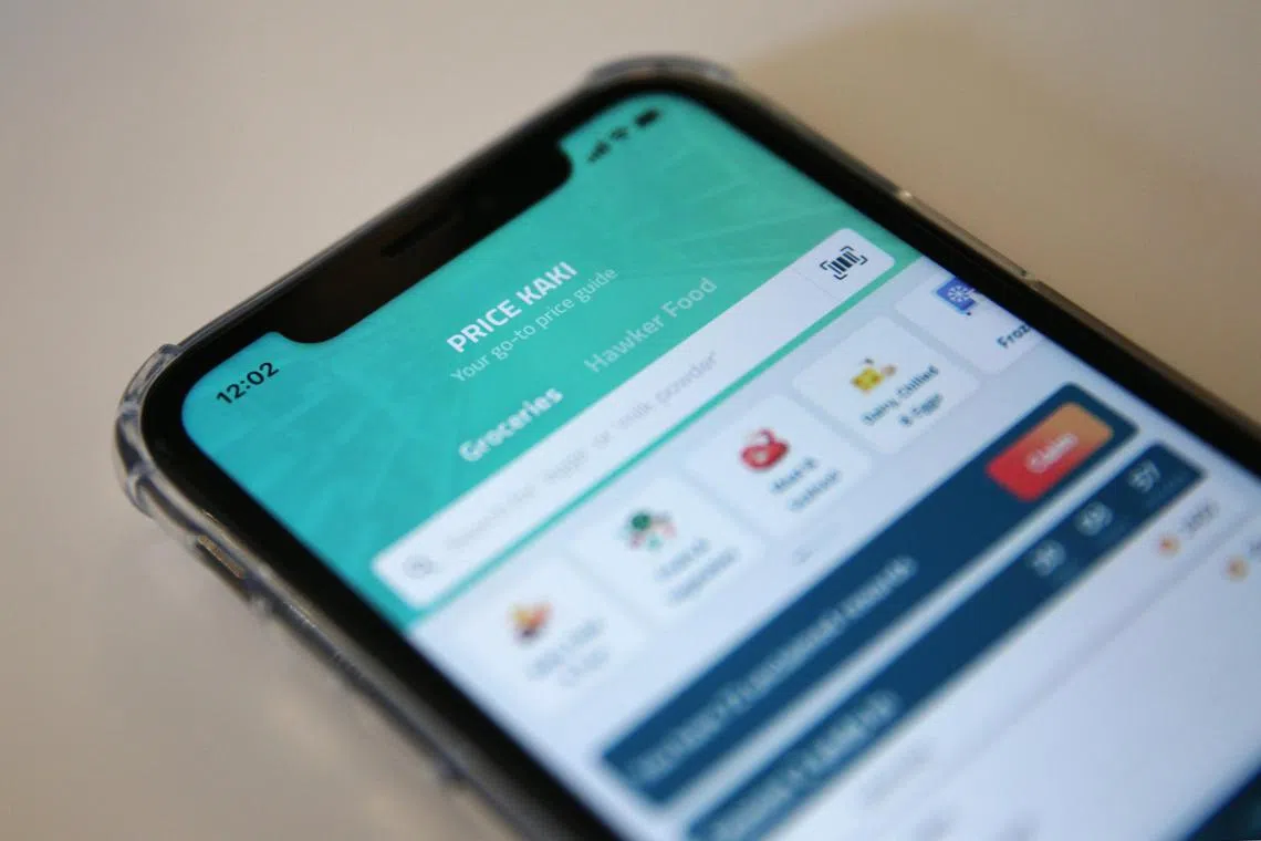 The new feature on the Price Kaki app will help consumers compare the prices by unit, such as by weight or volume.