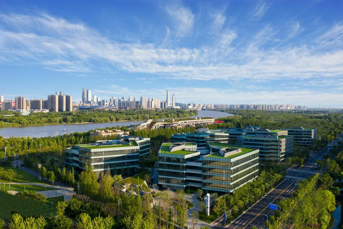 The Singapore Nanjing Eco Hi-Tech Island, formerly Jiangxin Island, aims to provide a blueprint of an ecologically friendly smart city.