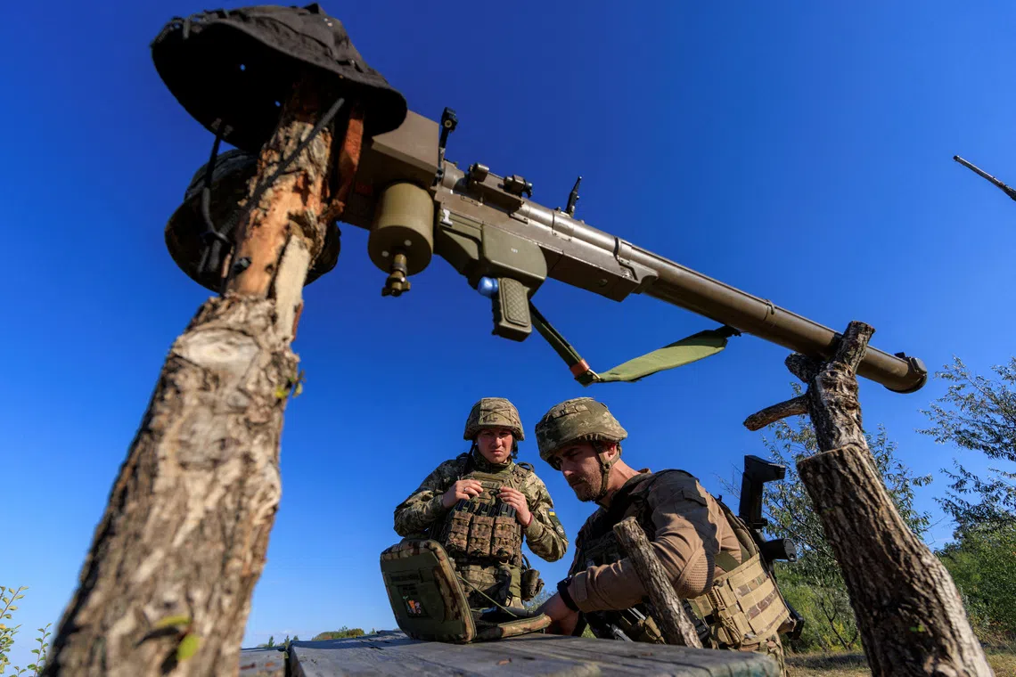Jet-powered Russian drones strain Ukraine's air defences