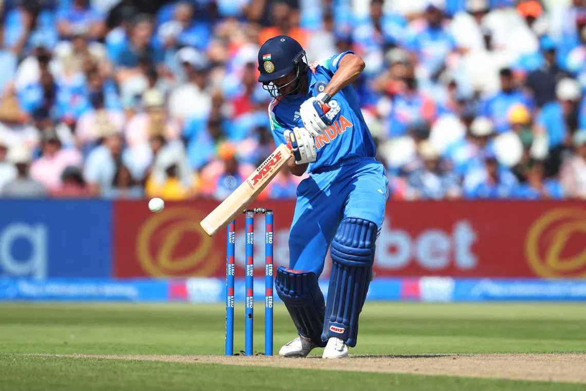 FILE PHOTO: Cricket - First One Day International - England v India - Edgbaston Cricket Ground, Birmingham, Britain - July 14, 2026 India's Shubman Gill in action Action Images via Reuters/Ed Sykes/File Photo