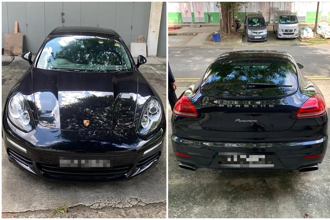 Mr Francis Ker did not receive his remaining payment of $135,000 after the dealer took over his Porsche Panamera.
