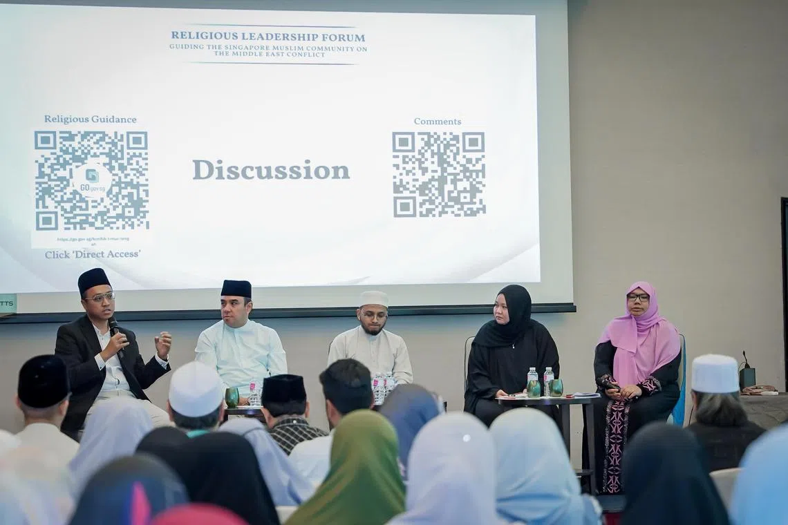 Muis compiled the 28-page advisory after a Religious Leadership Forum 2023 that was held on Nov 2.