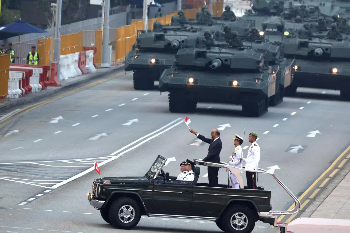 ST20250809_202515600920/Gin Tay/National Day Parade 2025 at the Padang.