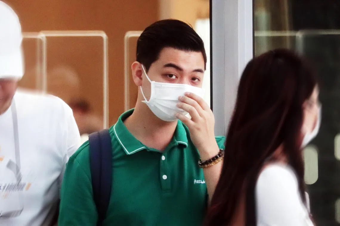 Bryan Tay Wei Chuan was sentenced to three weeks’ jail on Tuesday.
