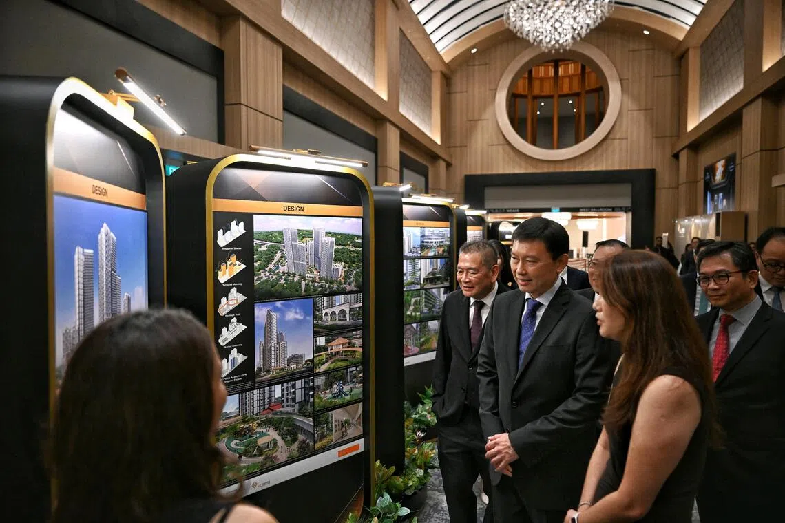 National Development Minister Chee Hong Tat at the HDB Awards Ceremony held at the Resorts World Convention Centre on Sept 25.