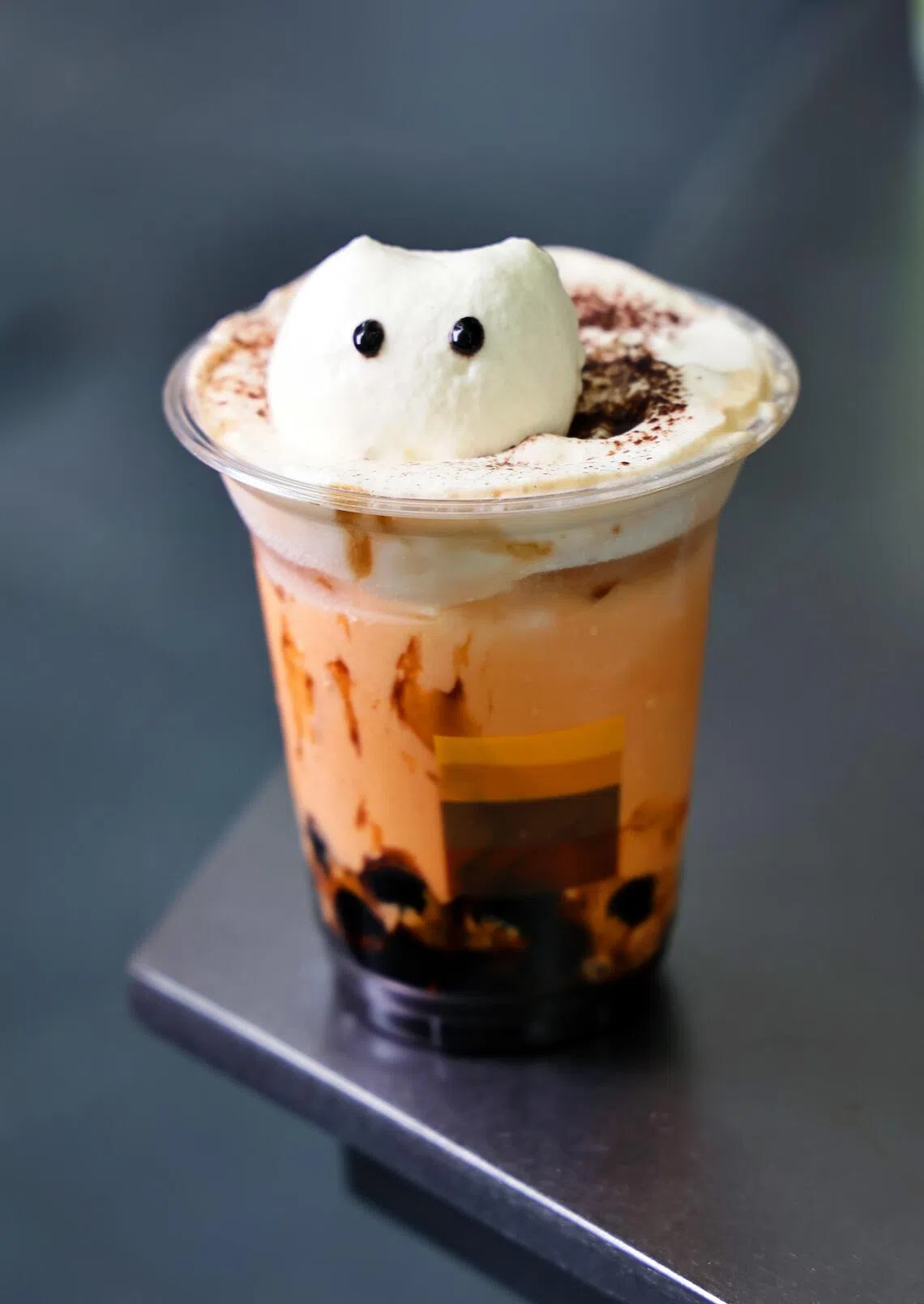 Milky Cat Cheese Thai Milk Tea.