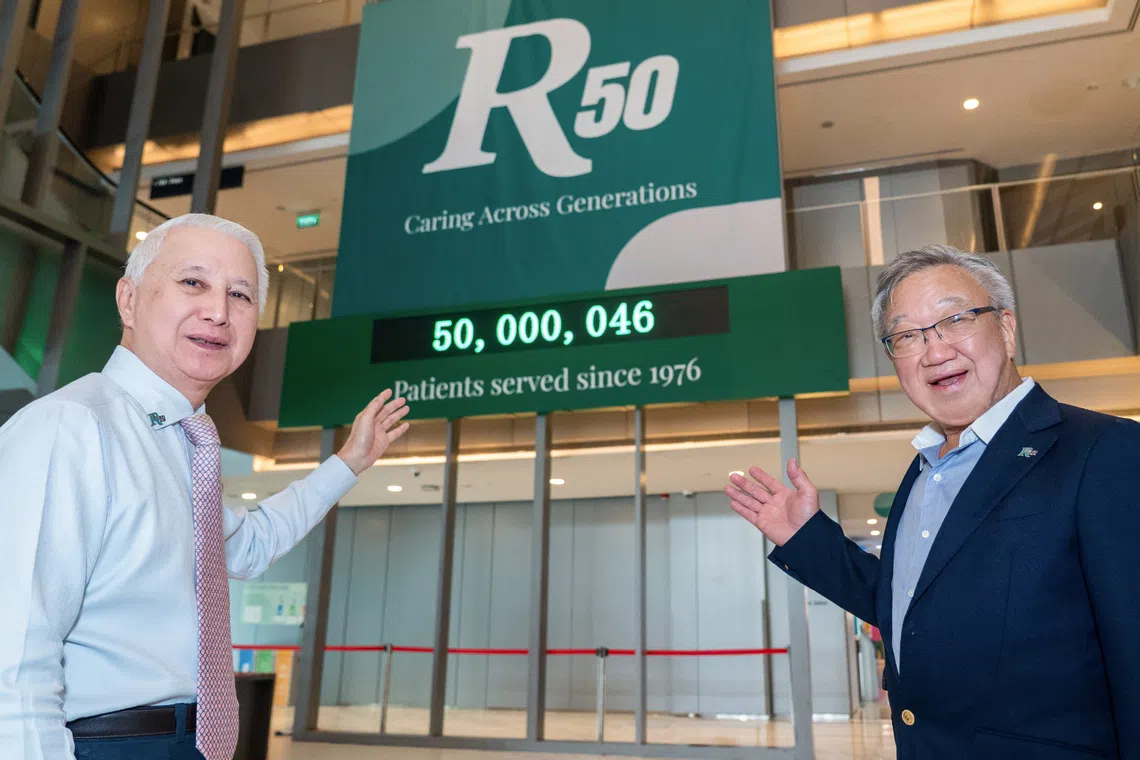 cofounders of raffles medical group