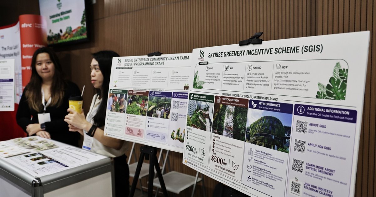 New safety, maintenance standard in the works as Singapore’s skyrise greenery booms