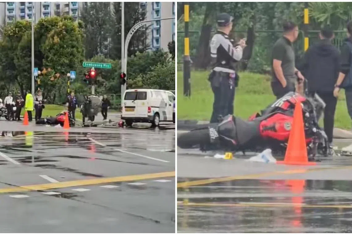 A video posted on the Singapore roads accidents.com Facebook page on Jan 15 shows the aftermath of the accident.