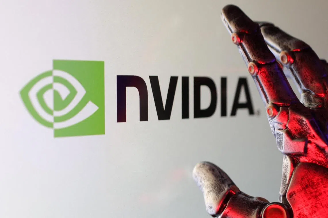 Nvidia is a bellwether for AI as it controls 90 per cent of market for the chips that power AI systems.