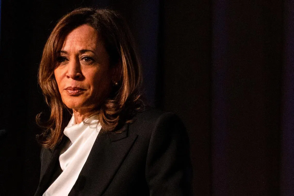 Mr Trump accused Ms Harris of paying celebrities for endorsements unde the guise of paying for entertainment.