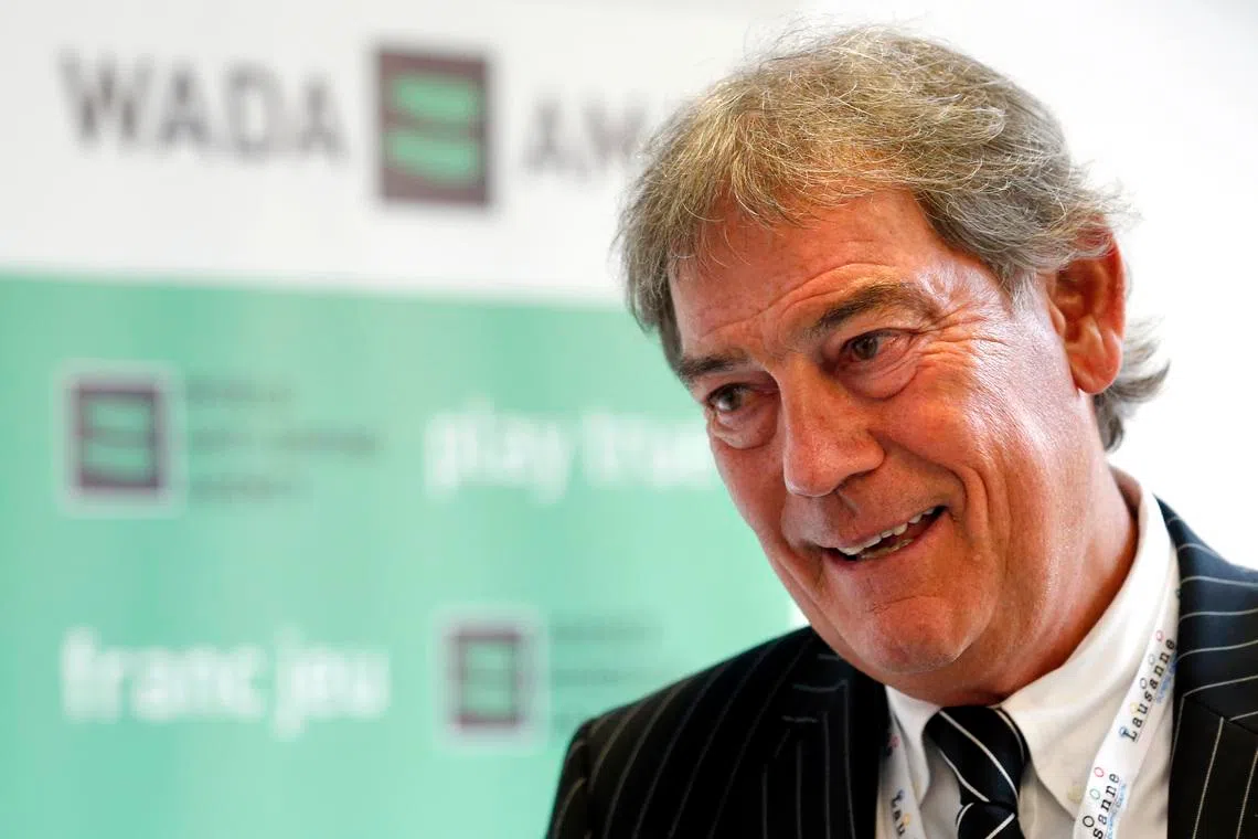 Director General of the World Anti-Doping Agency (WADA) David Howman talks to reporters at the WADA symposium in Lausanne, Switzerland, March 14, 2016.  REUTERS/Denis Balibouse