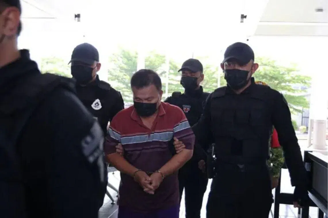 Lim Lian is accused of murdering two Malaysian men and a foreign woman.