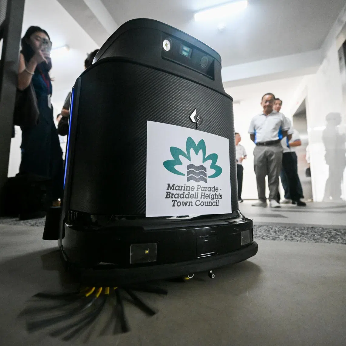 To supplement cleaners on-site, such a robot is being trialled at a block in Eunos Road from May 22 to improve the estate’s cleaning consistency.