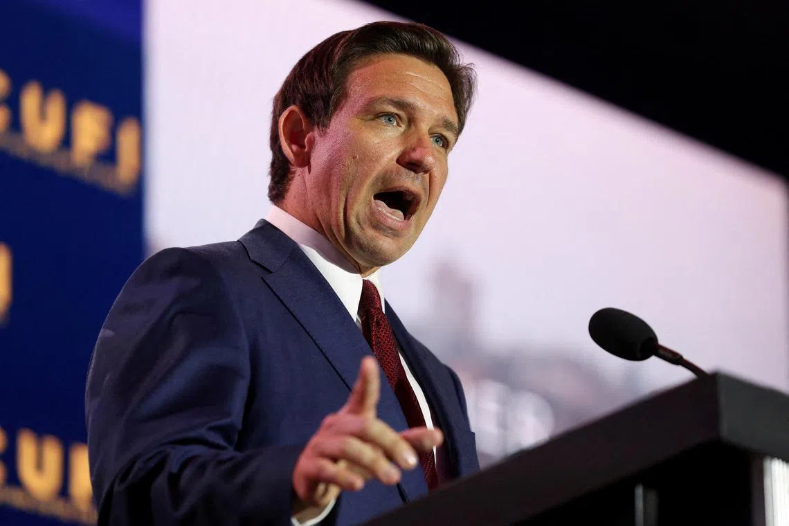 Allies are worried by the rate at which Mr DeSantis is burning through cash.