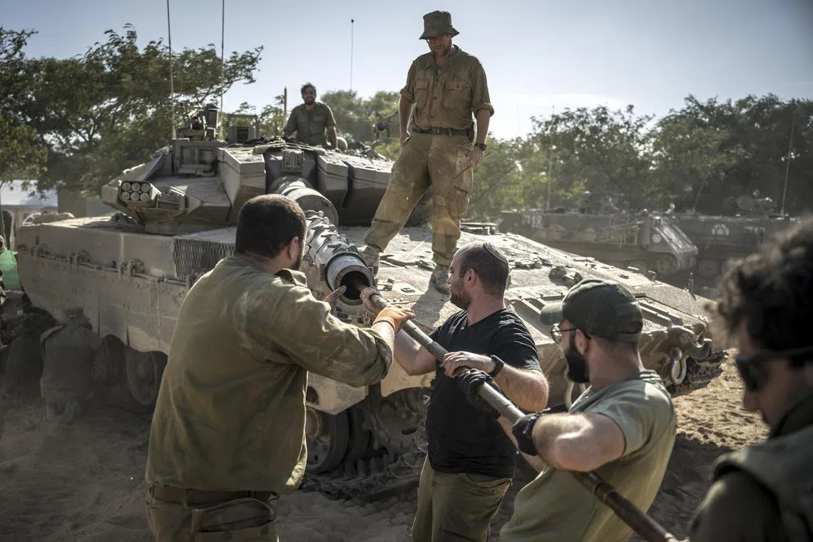 Israel is preparing for a ground invasion of the Gaza Strip in a bid to dismantle Hamas.