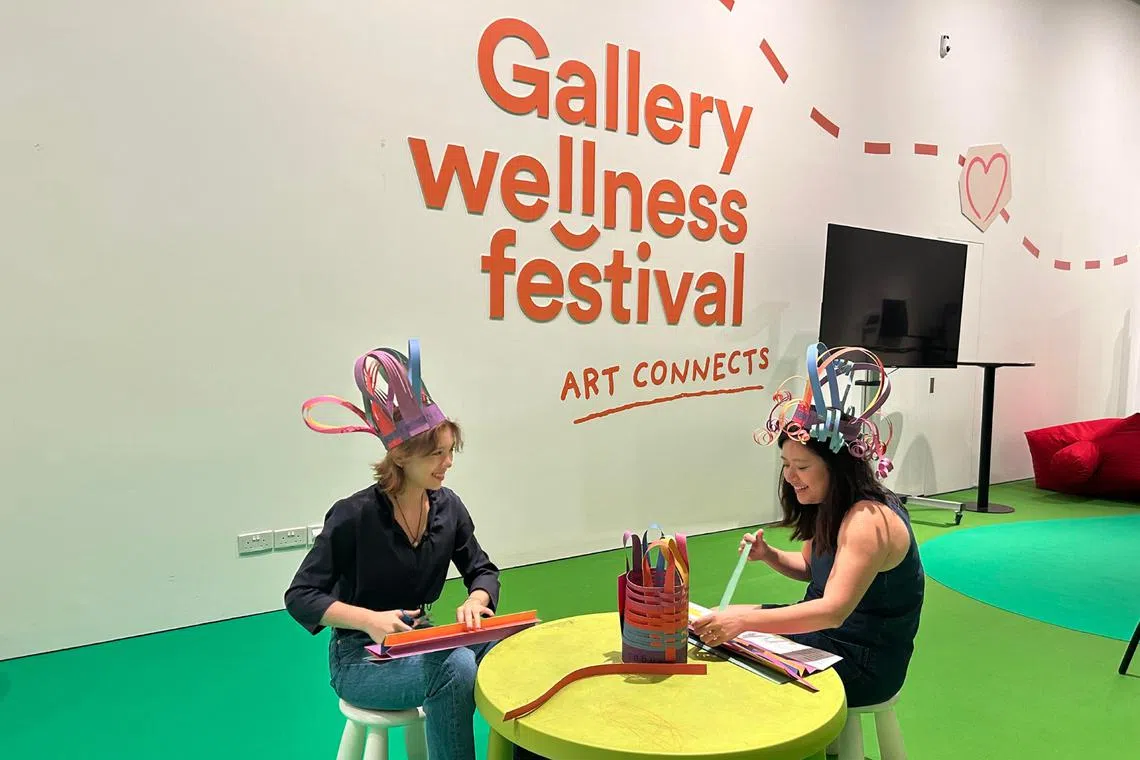 Wear art at the Gallery Wellness Festival.