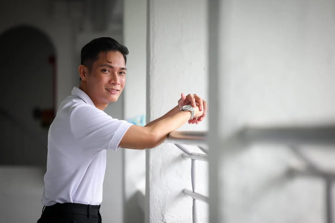 Mr Ahmad Ashrafiqri, 25, appreciates his foster parents' love and the  rules he had to observe in their household growing up.