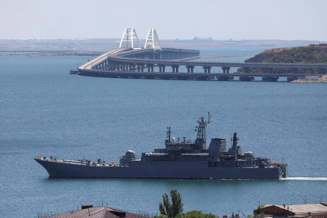 Reports say Russia's navy is looking for an alternative base following attacks by Ukraine on Sevastopol.