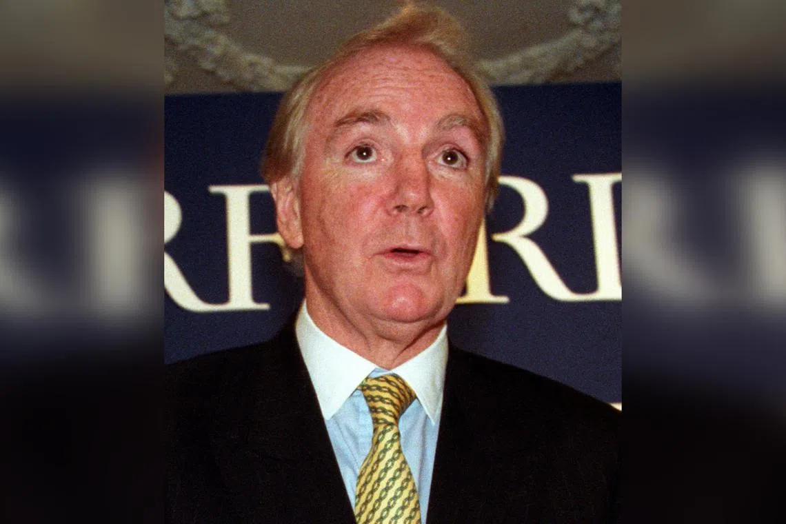 Tony O'Reilly died in a Dublin hospital following a short illness, national broadcaster RTE quoted a spokesperson for the businessman as saying.
