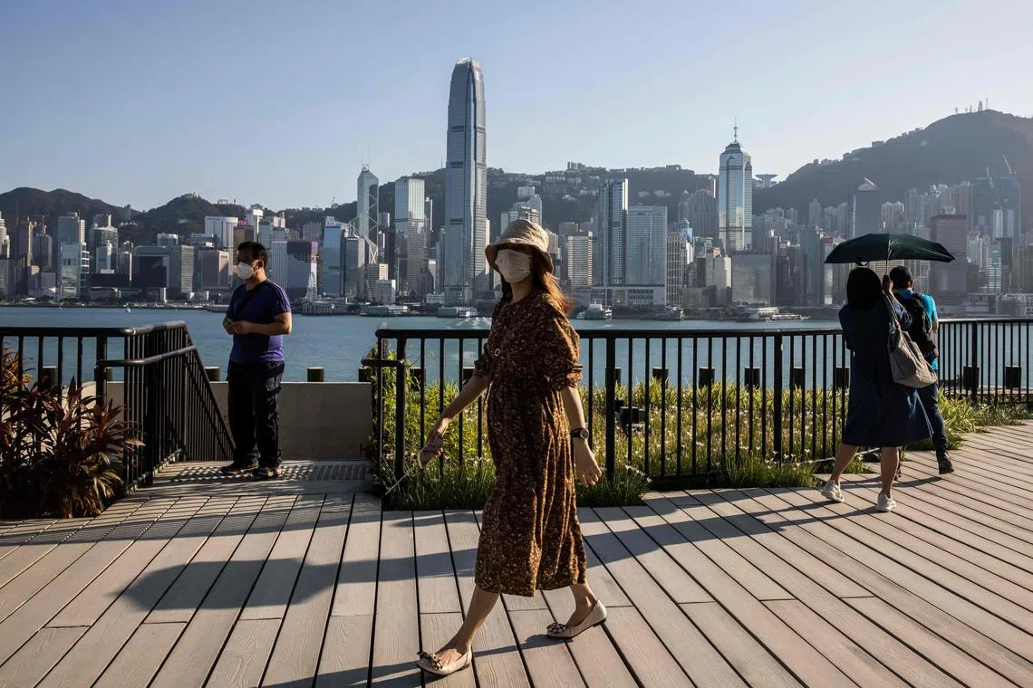 Higher borrowing costs add to headwinds facing Hong Kong’s economy, which has been buffeted by weak global demand. 