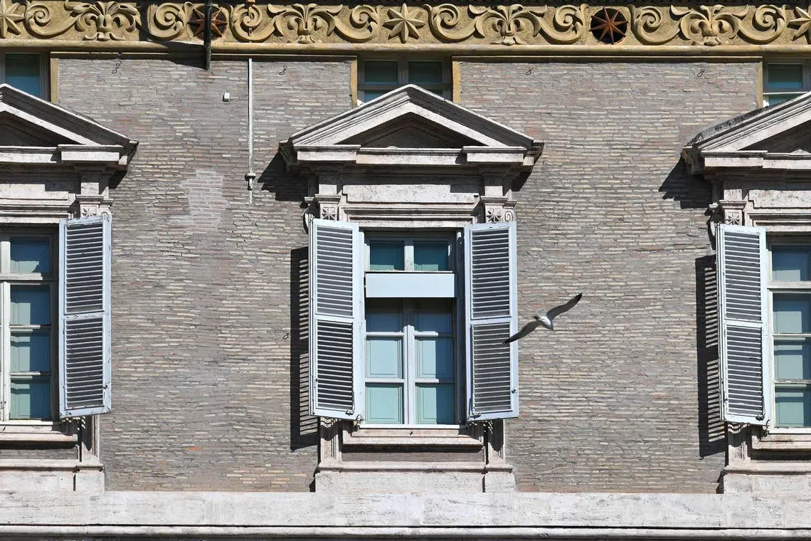 Pope Francis was again absent on March 30 for the Angelus, normally delivered at midday from a window of the Apostolic Palace overlooking Saint Peter’s Square.