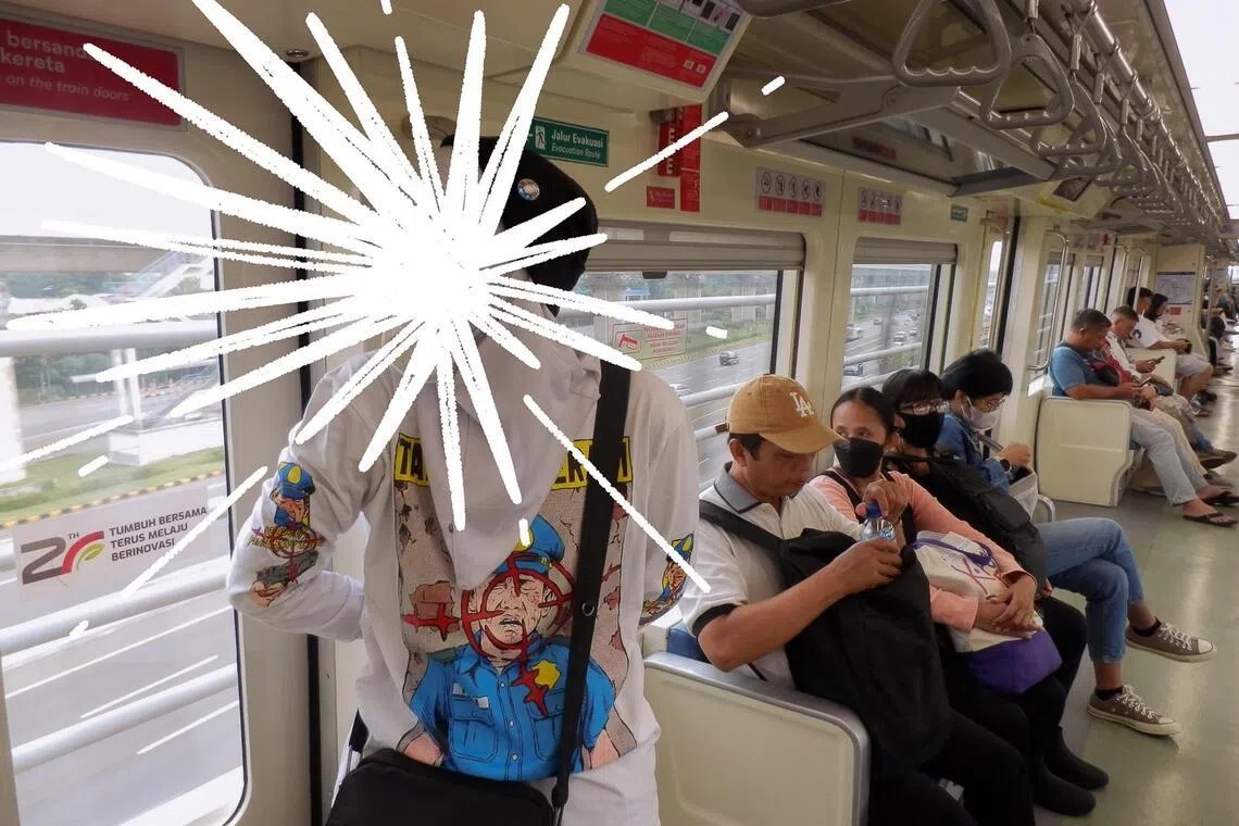 Indonesian photographer Husna focuses on the signature Muslim headgear in Hijab/I.
 