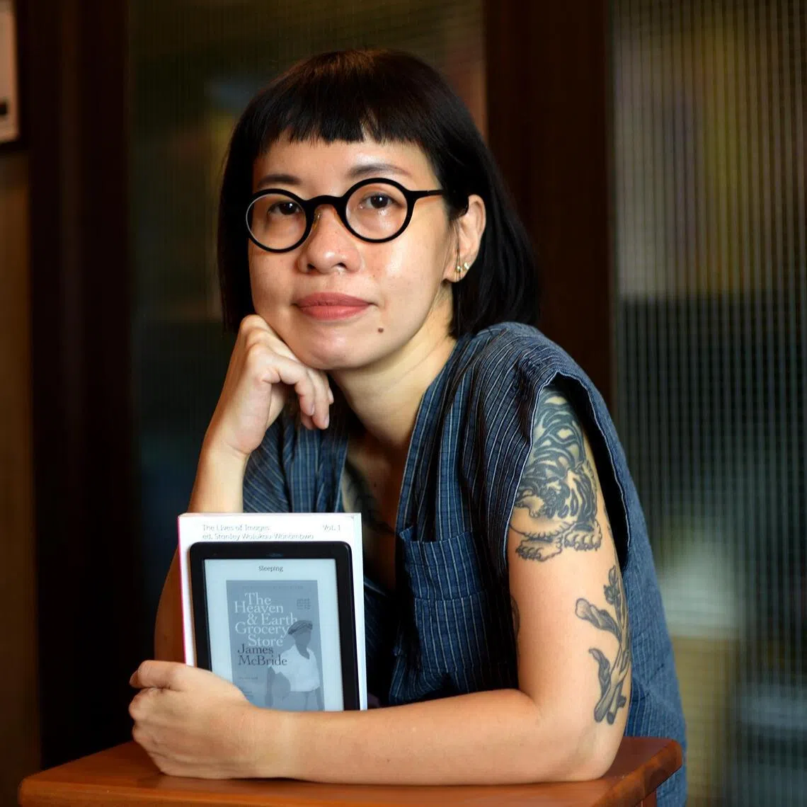 Chelsea Chua is reading The Heaven & Earth Grocery Store by James McBride.