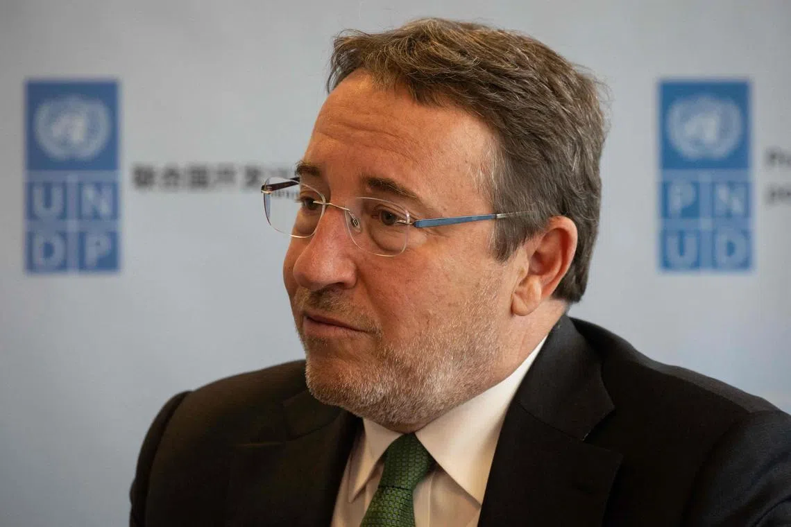 Mr Steiner, head of the United Nations Development Programme, told AFP that 25 of the 52 were spending more than a fifth of government revenues servicing external debt.