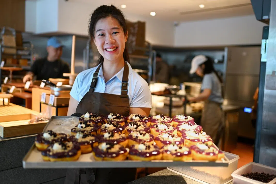 Genevieve Lee came up with 25 bakes for newly opened bakery Cloudmills.