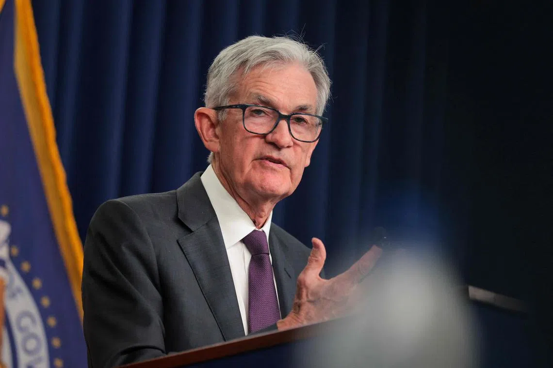 WASHINGTON, DC - JANUARY 29: Jerome Powell, U.S. Federal Reserve Chairman, speaks at a press conference after a Federal Open Market Committee meeting at the Federal Reserve on January 29, 2025 in Washington, DC. The Federal Reserve announced today that they will keep the central bank’s benchmark interest rate unchanged at a range of 4.25% to 4.5%.   Kayla Bartkowski/Getty Images/AFP (Photo by Kayla Bartkowski / GETTY IMAGES NORTH AMERICA / Getty Images via AFP)
