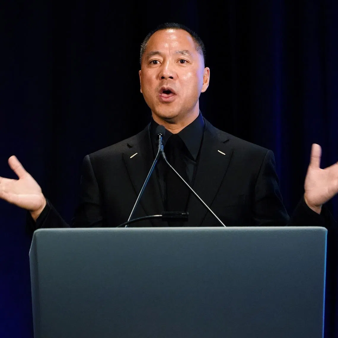 Guo Wengui was convicted of defrauding thousands of people of more than US$1 billion (S$1.3 billion).