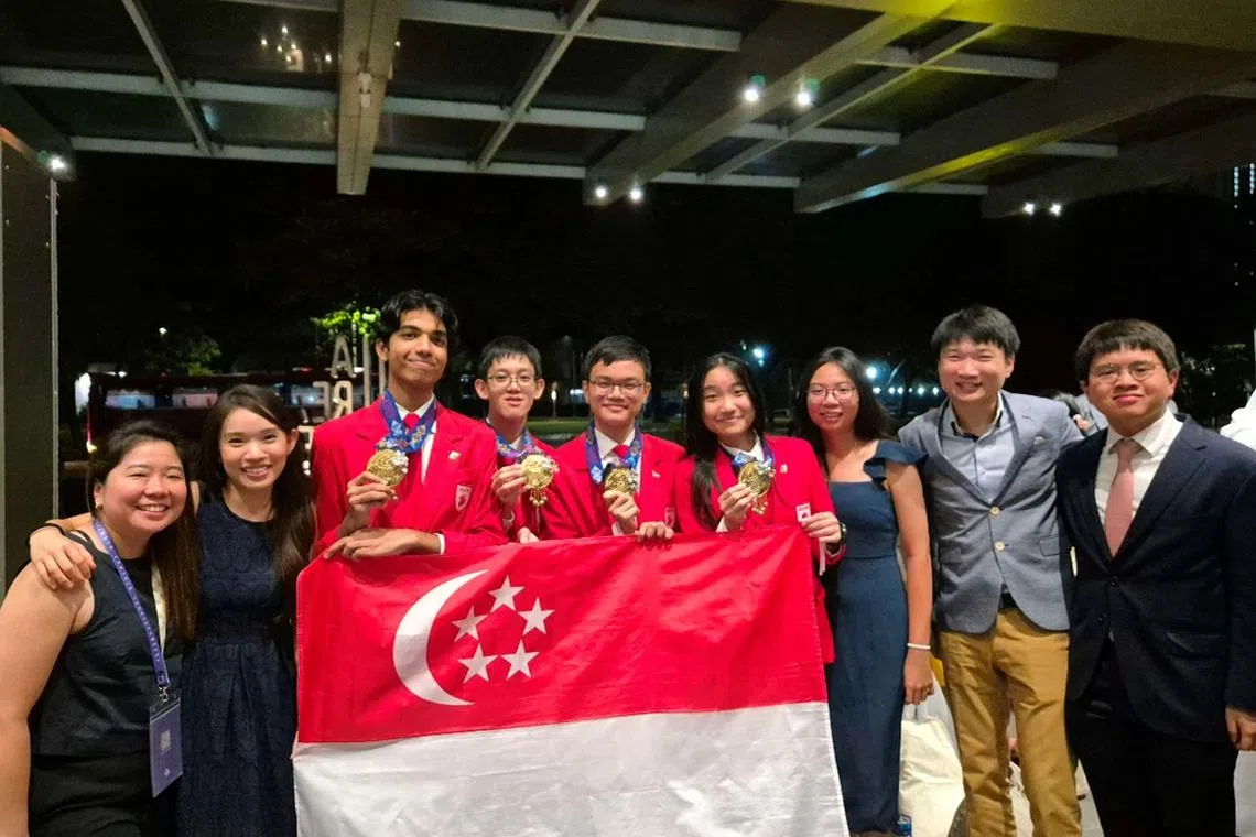 All of Singapore's four representatives at the 2025 International Biology Olympiad held in the Philippines took home gold medals.