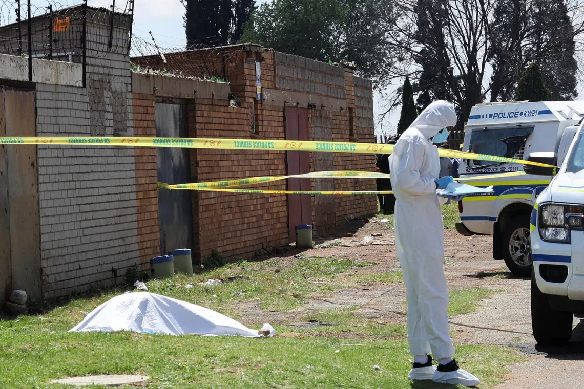 South African police find a ninth woman's body near Johannesburg