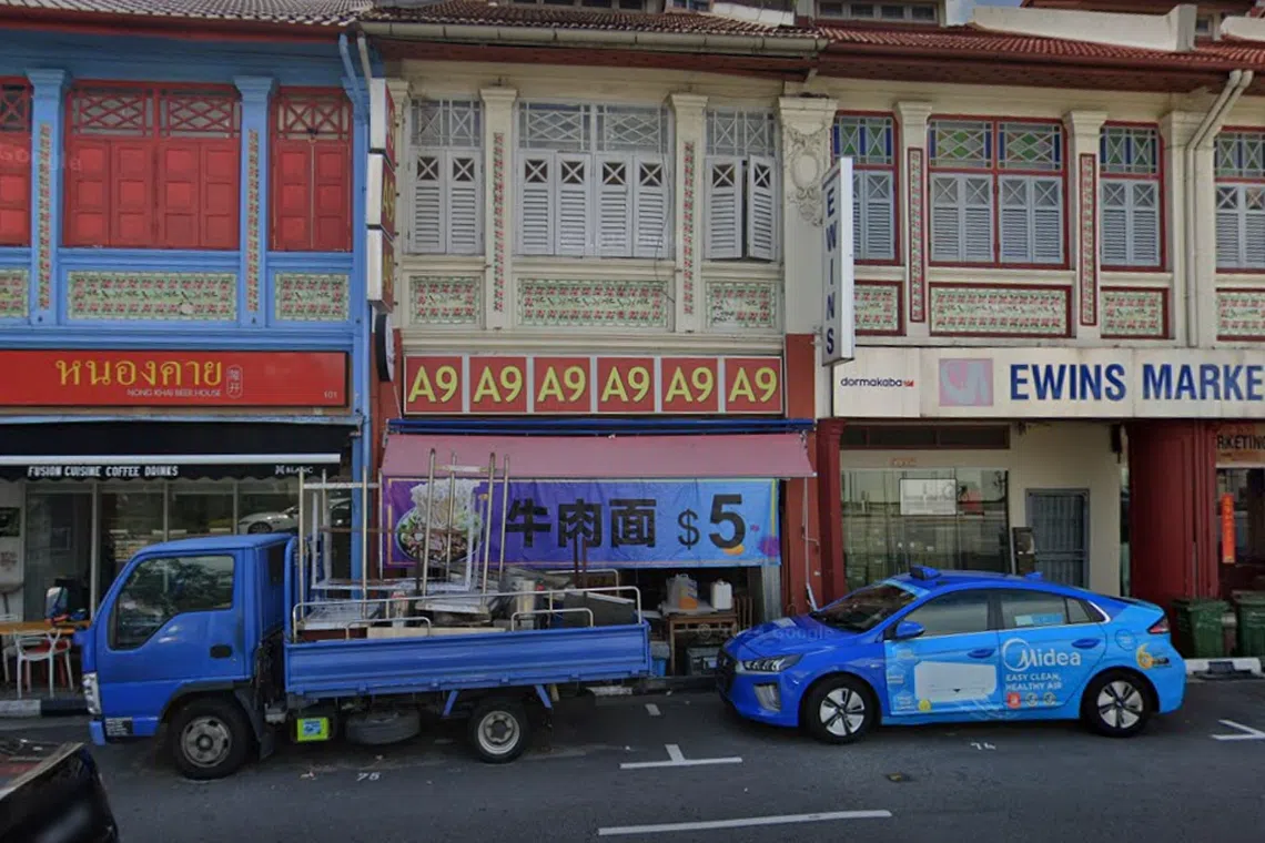 A9, the Food Shop, located at 105 Geylang Road, #01-01, has been suspended from Nov 5 to 18.
