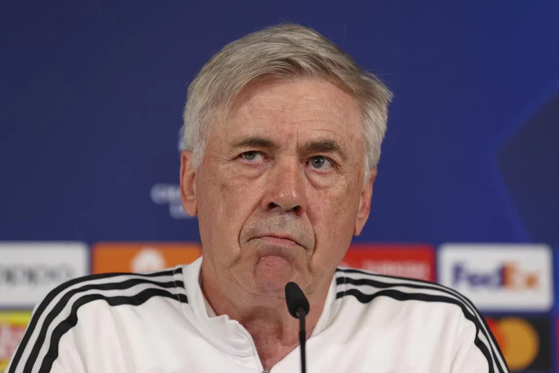 Ancelotti said his plan was to try and foil a City side that looks “unstoppable” as a whole.