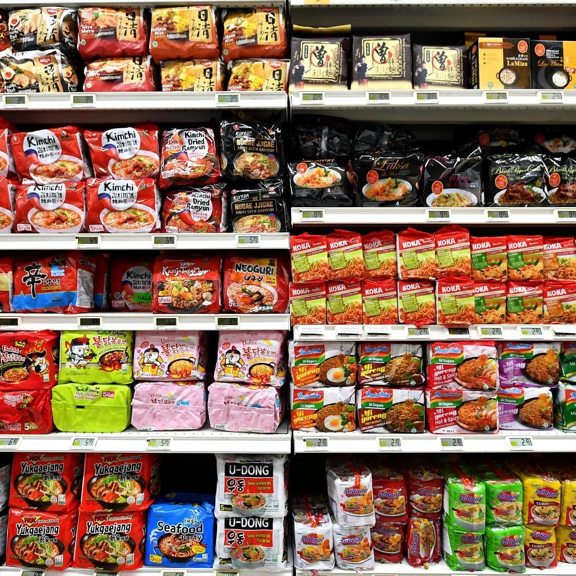 China and the US together account for more than 40 per cent of South Korea’s ramyeon exports.